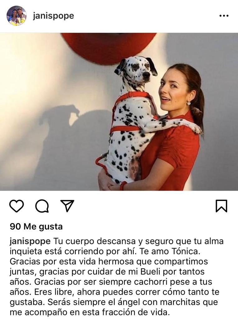 “Tu cuerpo descansa”: Janis Pope enfrenta dolorosa pérdida personal