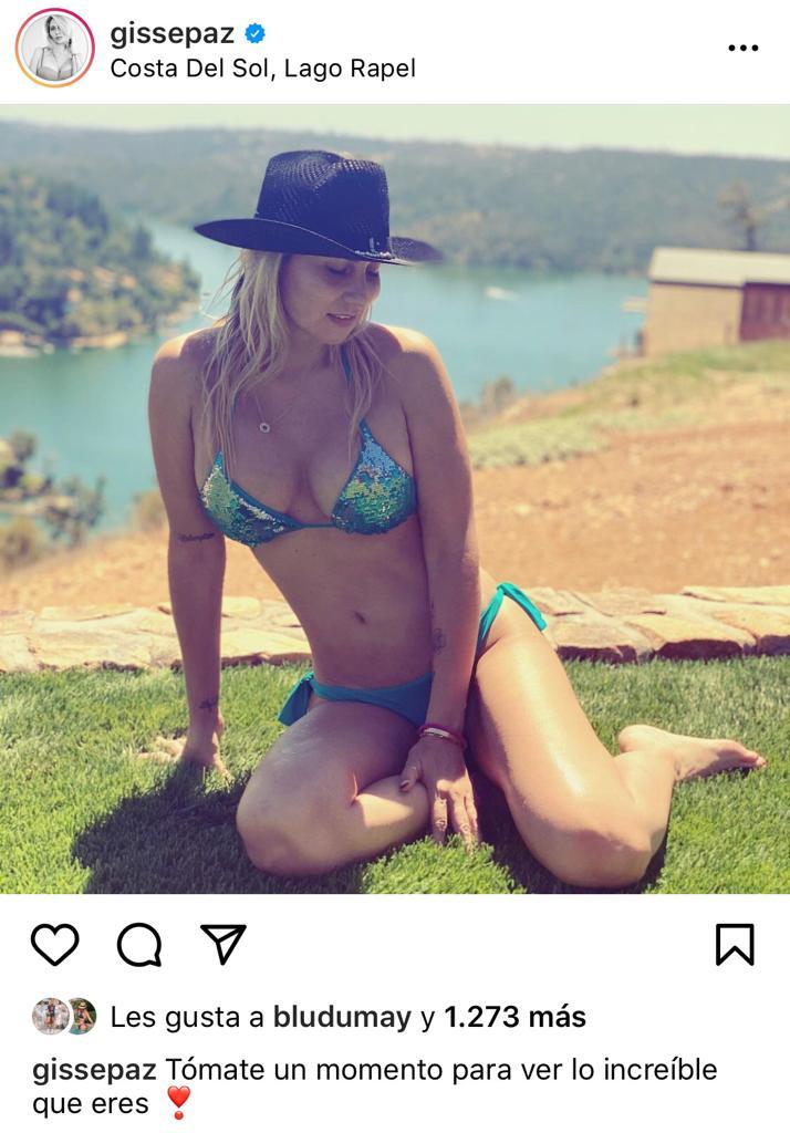 Gissella Gallardo se luce en bikini tras confirmar quiebre con Pinilla