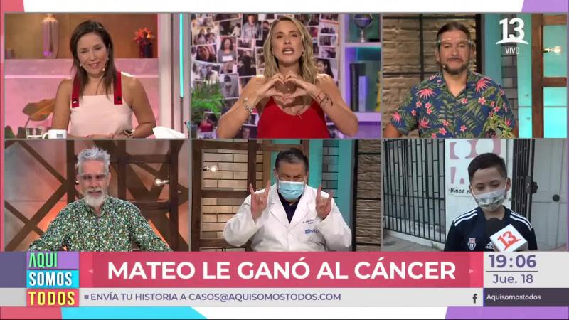 Angélica Castro no pudo contener su emoción con la historia de Mateo