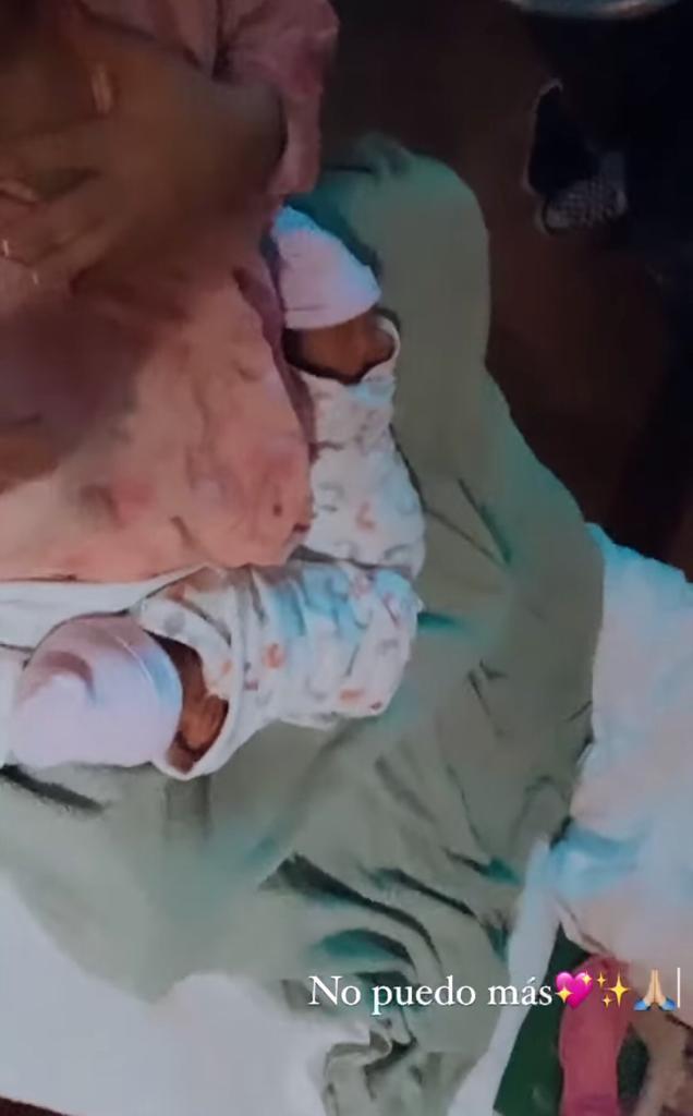 “El amor infinito es real”: Los primeros días de Rocío Toscano como mamá