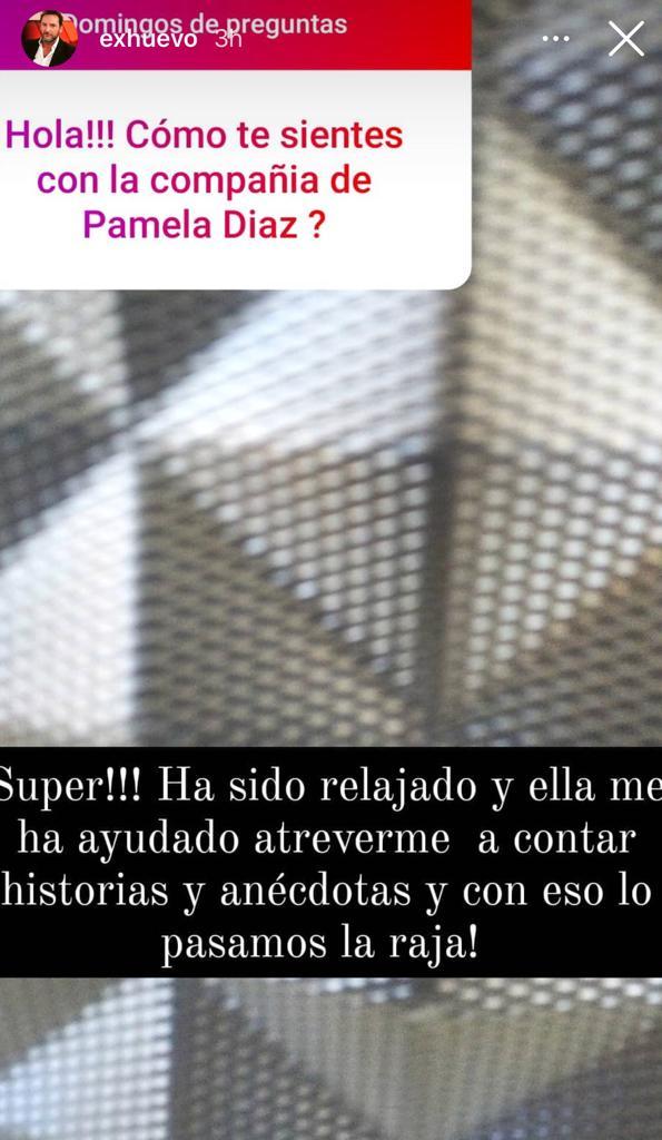 Daniel Fuenzalida se sincera sobre cómo es trabajar con Pamela Díaz