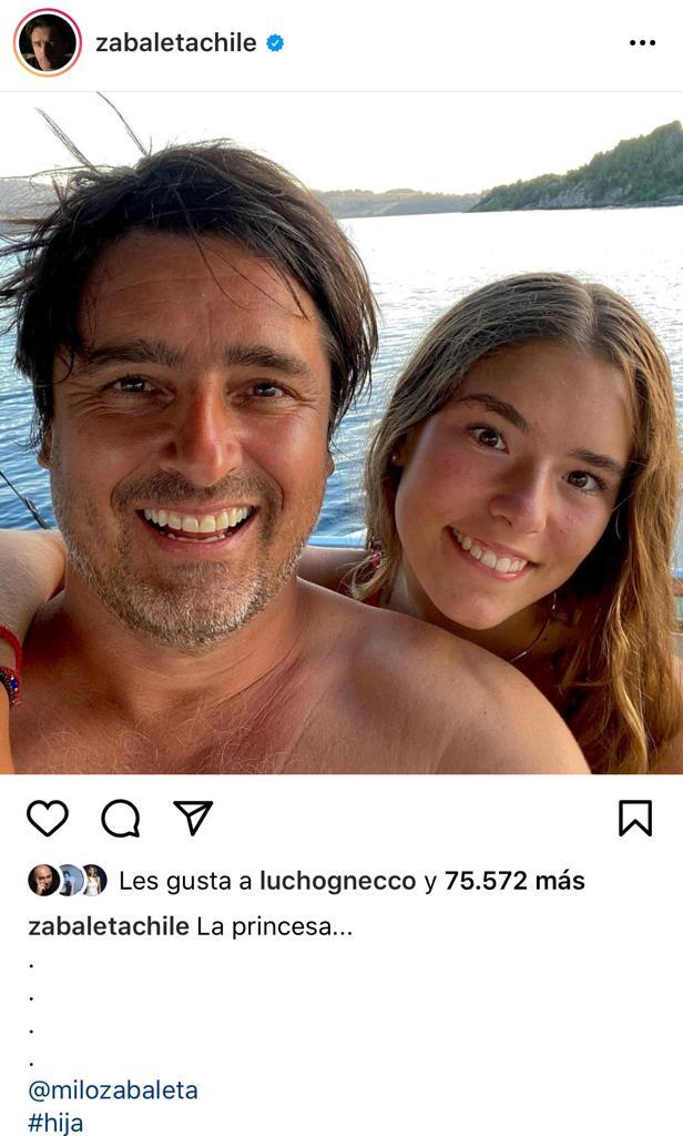 Hija de Jorge Zabaleta revela lo que le pasa con fanatismo que genera su padre