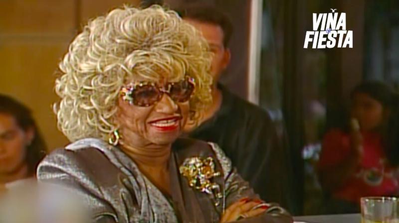 Celia Cruz reina de Viña 2000