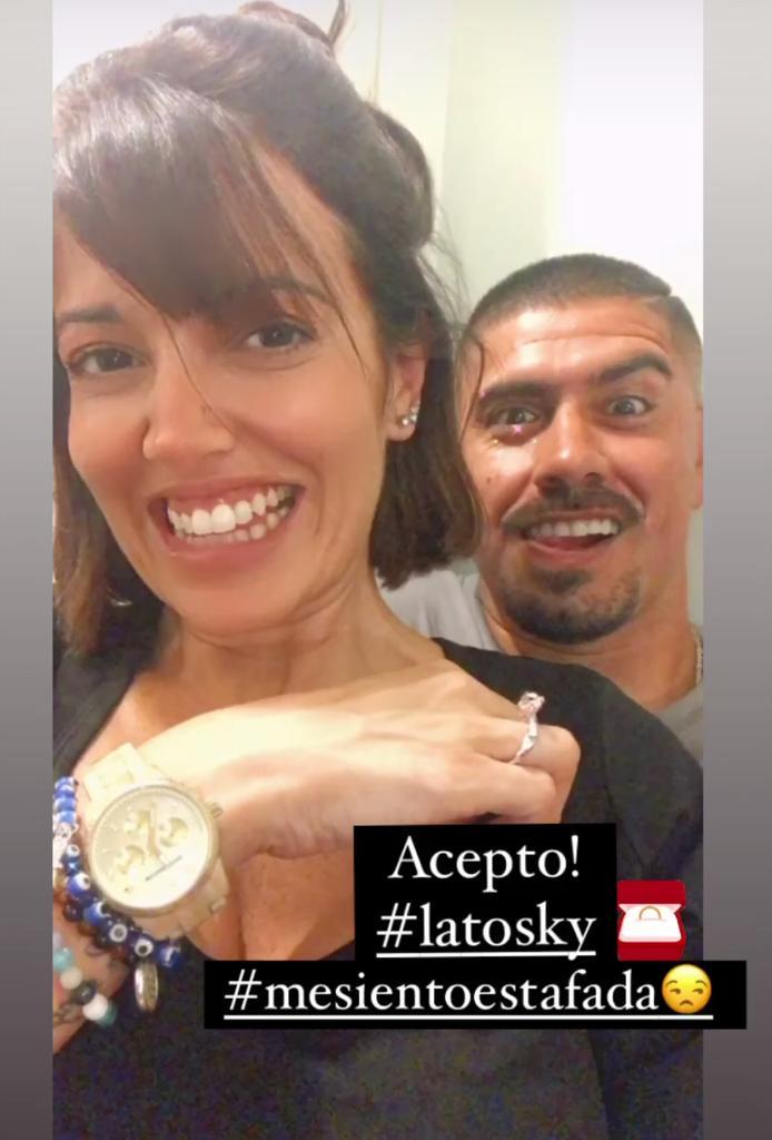 Yamila Reyna y Diego Sánchez disfrutan sus primeras vacaciones juntos