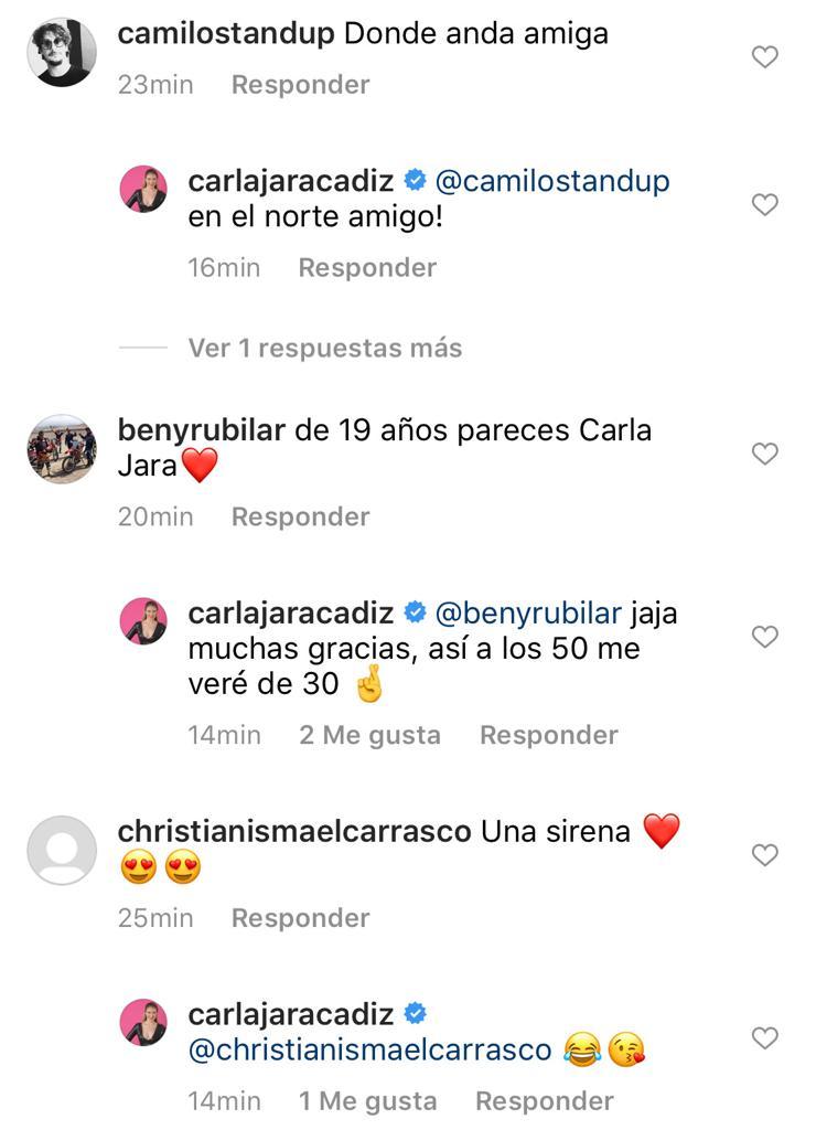 Carla Jara saca aplausos con bikinazo en sus vacaciones