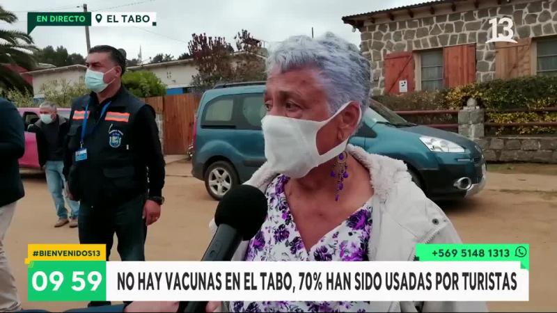 Vacunas en El Tabo se agotaron: El 70% se usó en turistas