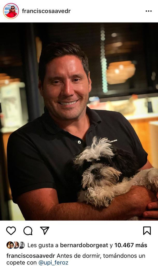 Tonka Tomicic reacciona a foto de Pancho Saavedra en vacaciones