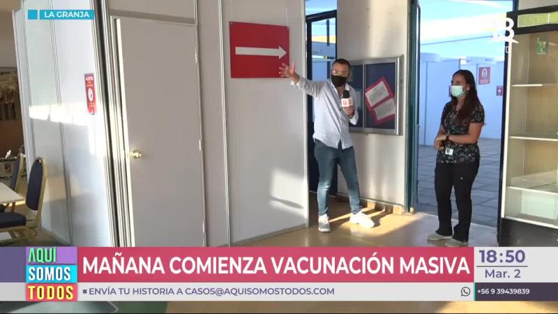 Así será el Plan de Vacunación Masiva en La Granja