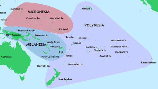 Micronesia y la Polinesia