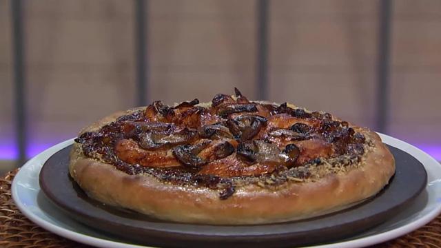 Aprende a hacer una rica Pizza de Pollo Barbecue