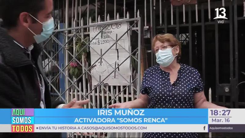 Vecinos de Renca se organizaron para ayudar a adultos mayores