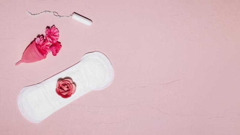 Toalla Higiénica y tampón para la menstruación