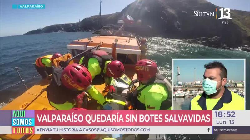 Ayudamos a los voluntarios del Bote Salvavidas de Valparaíso