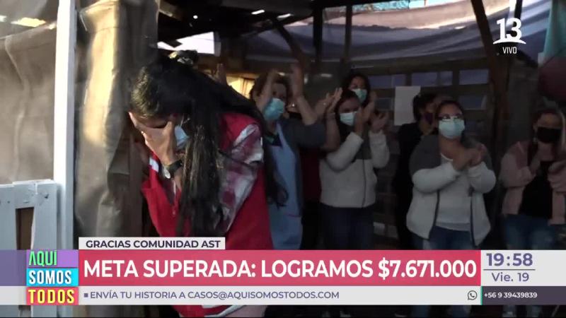 Sobrepasamos la meta para ayudar al campamento Villa Esperanza