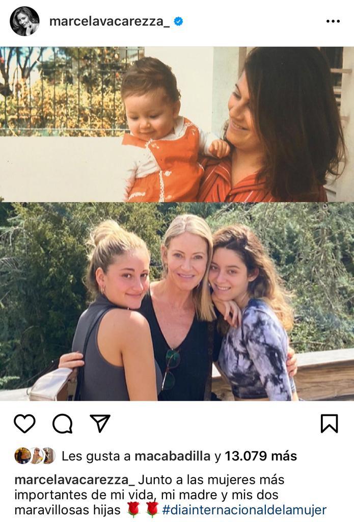 Marcela Vacarezza se refiere al presente de su hermana actriz