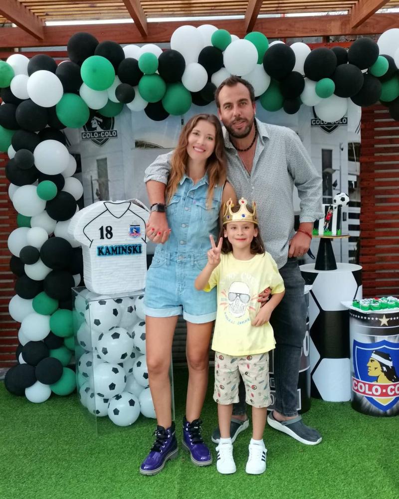 Cumpleaños hijo Carla Jara