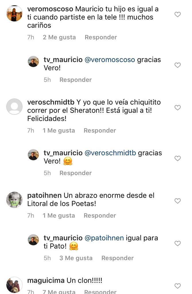 “Tu clon”: Mauricio Bustamente impacta con foto junto a hijo adolescente