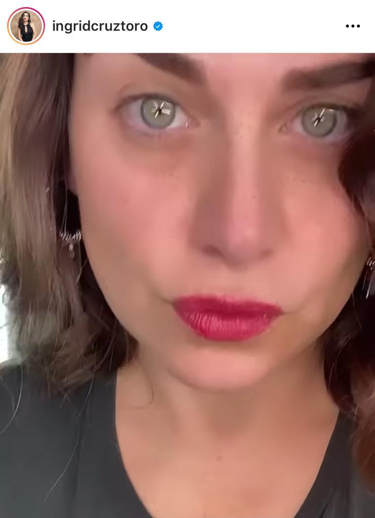 Ingrid Cruz reacciona a crítica por uso de filtros en sus fotos