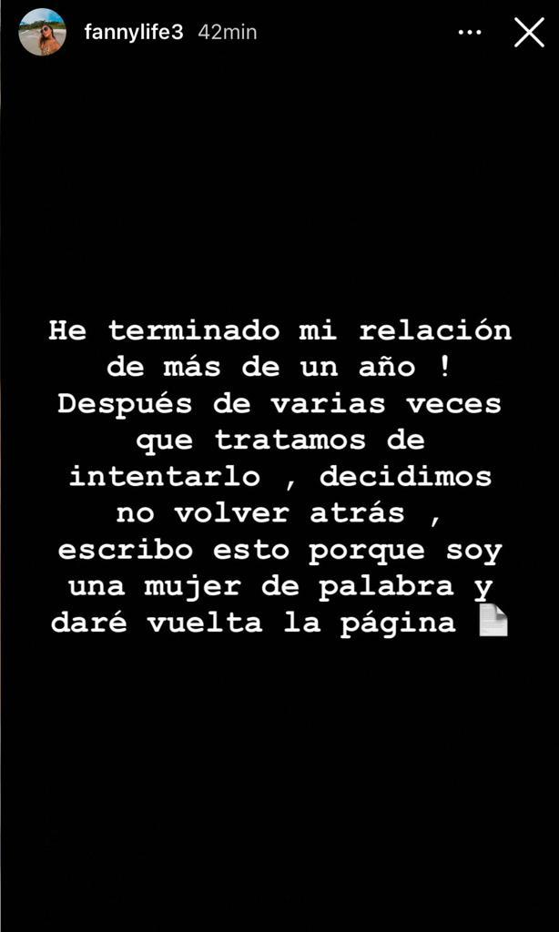 “No volver atrás”: El quiebre que golpea a Fanny Cuevas