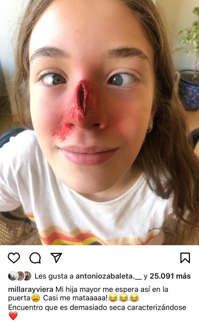 Hija de Millaray Viera y Álvaro López destaca por especial talento