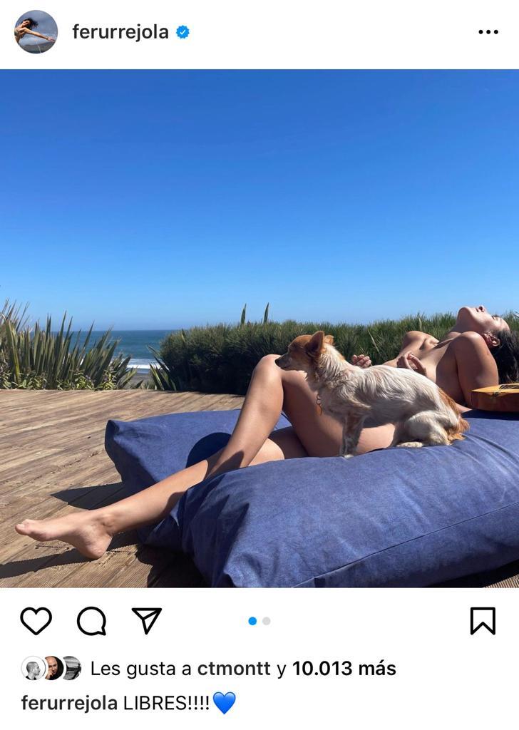 “Libres”: El desnudo playero de Fernanda Urrejola en Chile