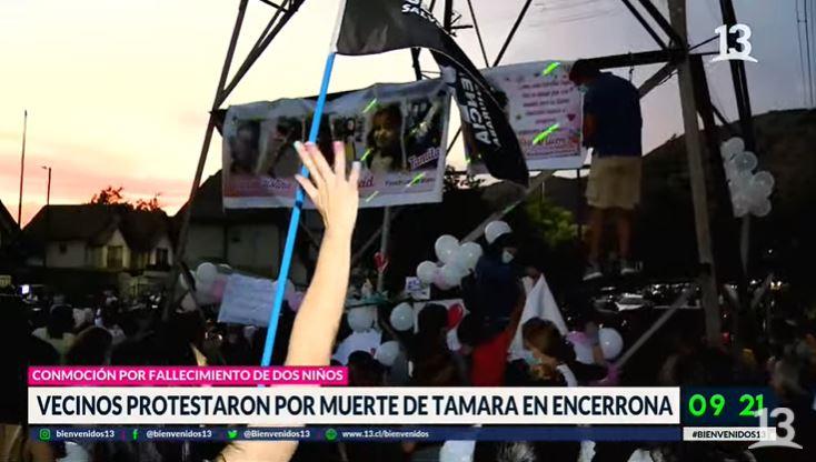 Protestas por Tamara