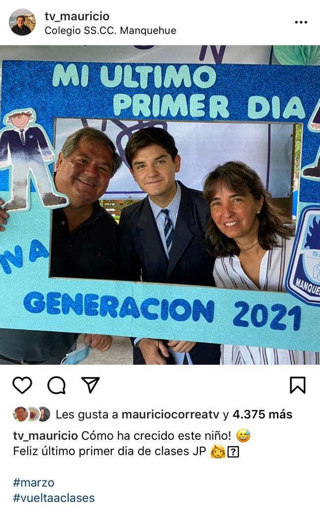 “Tu clon”: Mauricio Bustamente impacta con foto junto a hijo adolescente