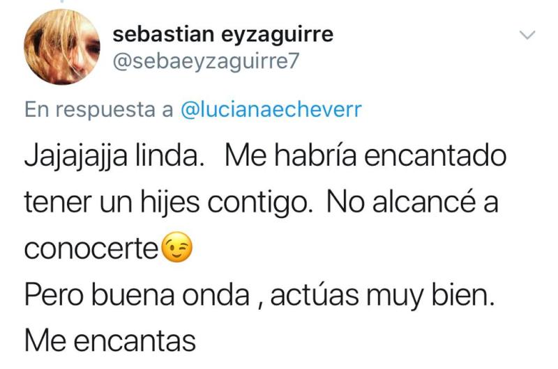 La polémica sin filtro entre Luciana Echeverría y Sebastián Eyzaguirre