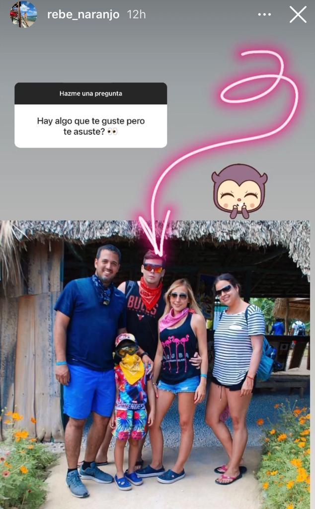 Polola de Nano Calderón responde a crítica por supuesto divismo