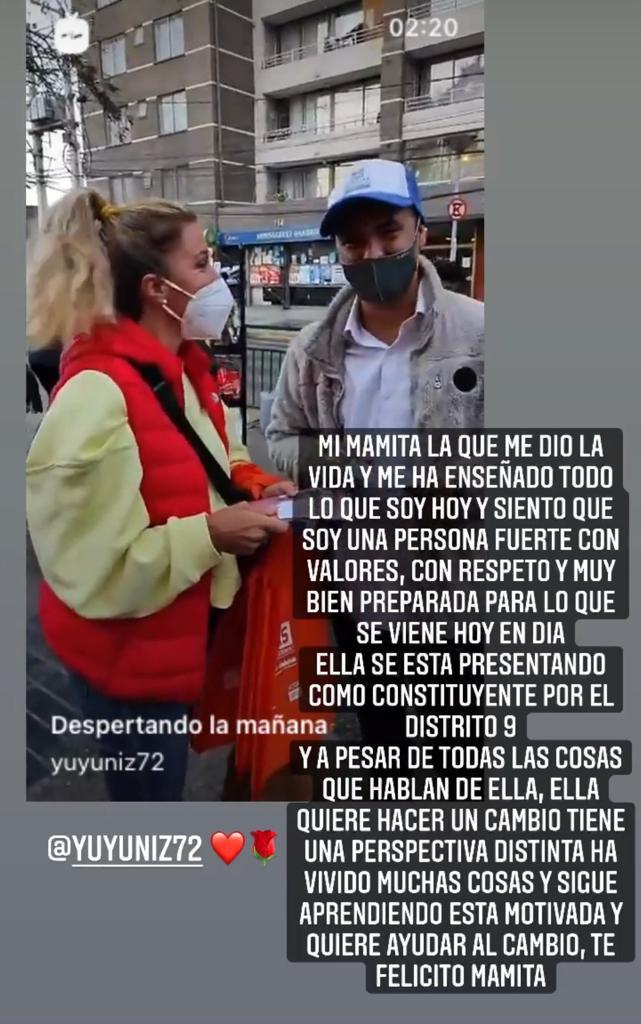 “Yo te apoyo”: Hija de Yuyuniz Navas defiende a su madre