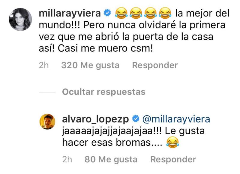 Hija de Millaray Viera y Álvaro López destaca por especial talento