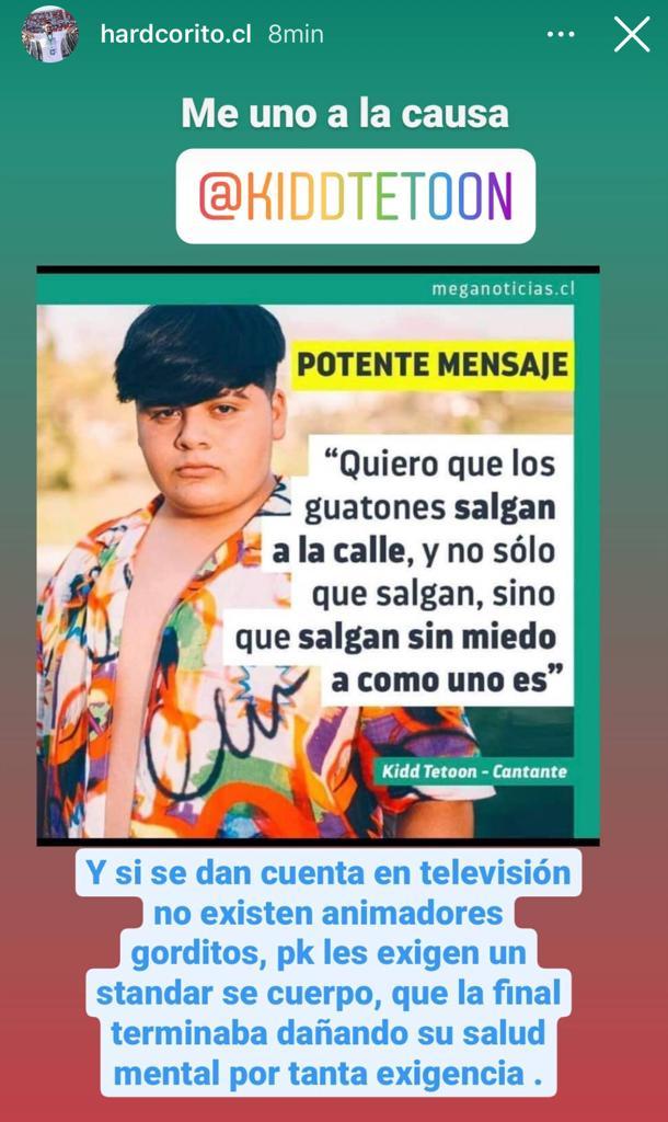 Hardcorito critica a la TV por falta de “animadores gorditos”