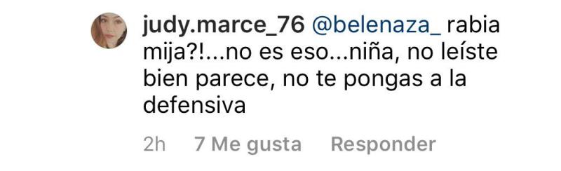 Belén Mora protagoniza discusión con seguidoras por una faja