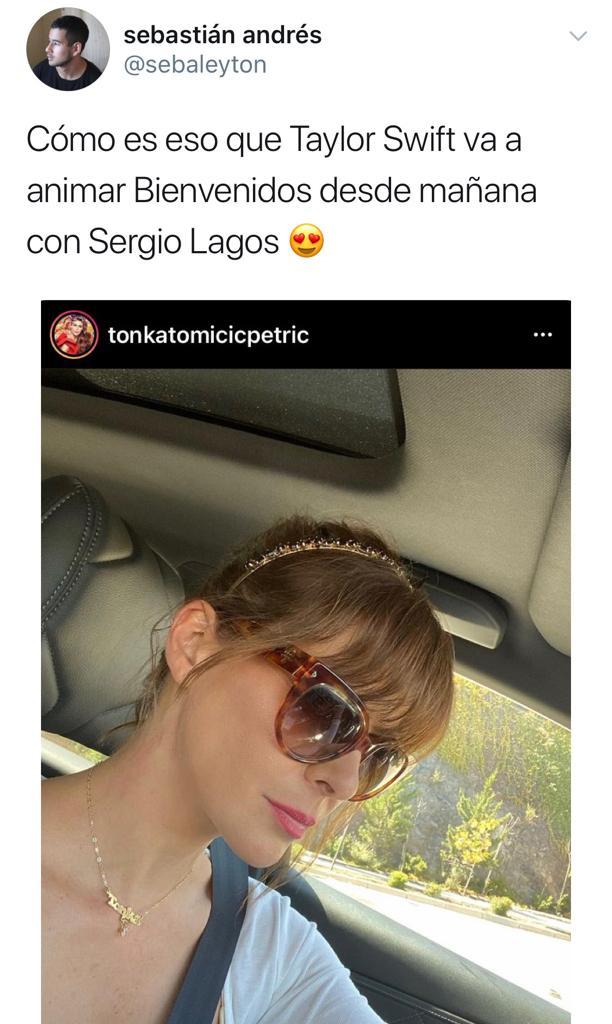 Tonka Tomicic es comparada con Taylor Swift tras cambio de look