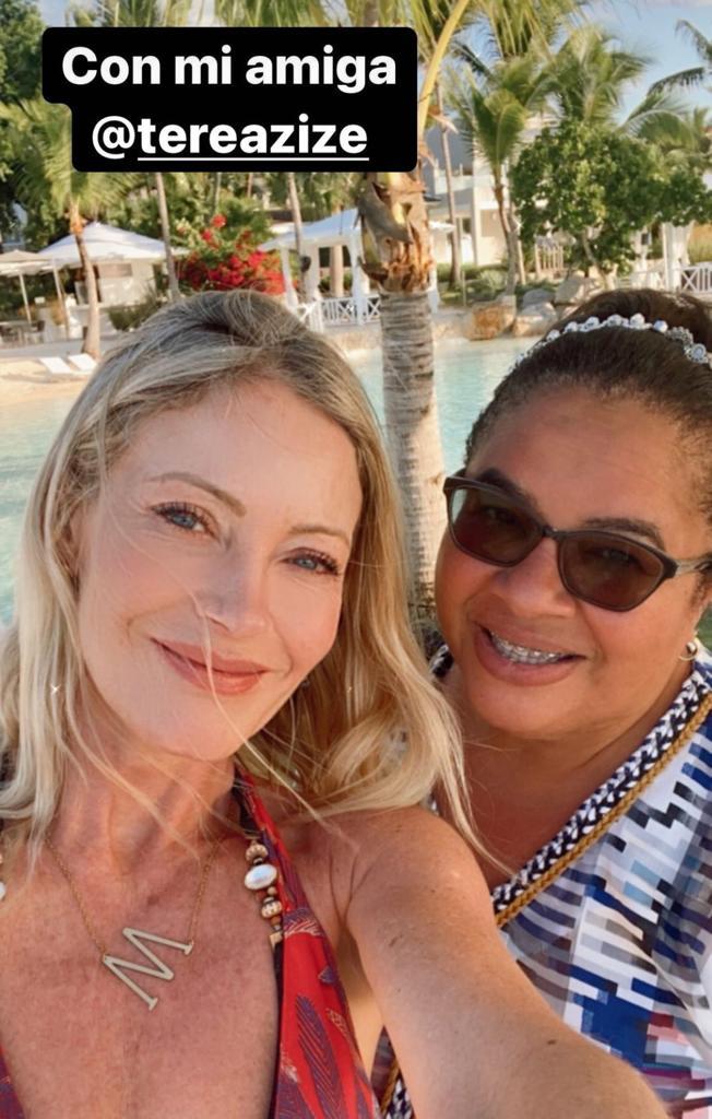 Marcela Vacarezza deslumbra al natural en sus vacaciones