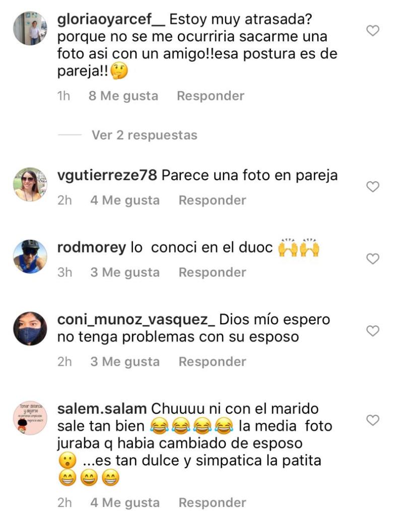 “Esa postura es de pareja”: Pata Larraín desata confusión por foto con amigo