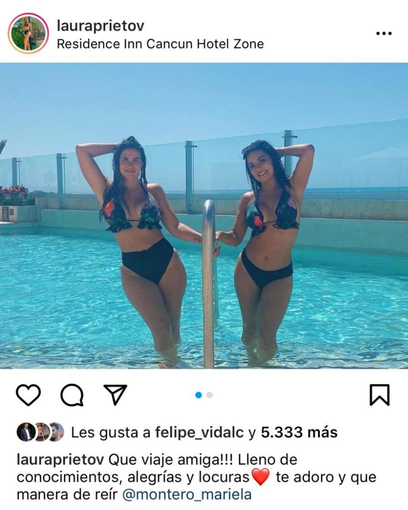 Laura Prieto y Mariela Montero se lucen con el mismo bikini