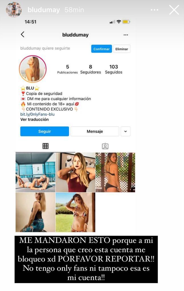 Hija de María Alberó denuncia suplantación de identidad