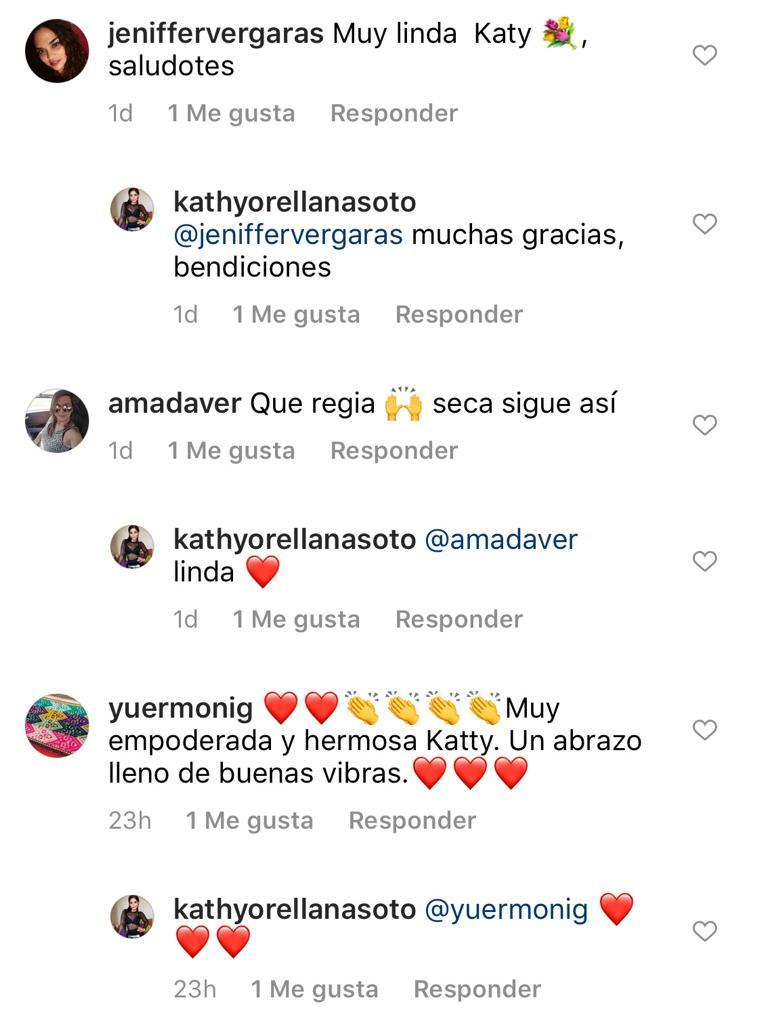 “Te ves regia”: Kathy Orellana deslumbra con transparencia