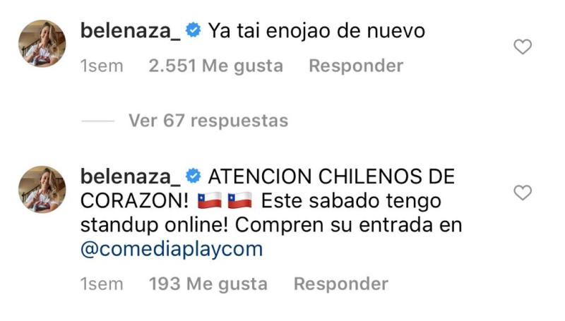 Belén Mora aprovecha trolleo a Adam Levine para promocionar shows