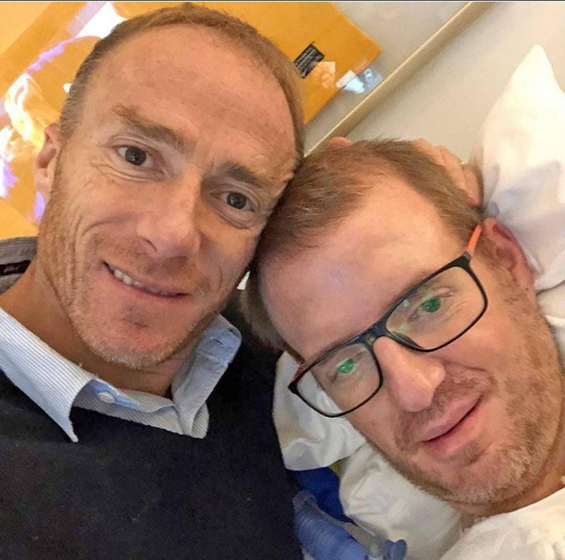 Sebastián Keitel y su hermano