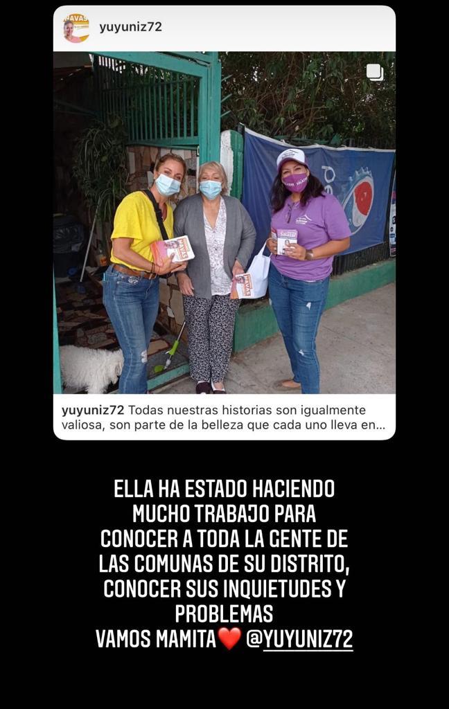 “Yo te apoyo”: Hija de Yuyuniz Navas defiende a su madre