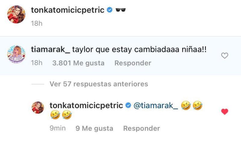 Tonka Tomicic es comparada con Taylor Swift tras cambio de look