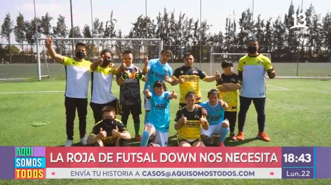 Esteban Paredes se activó por Futsal Down