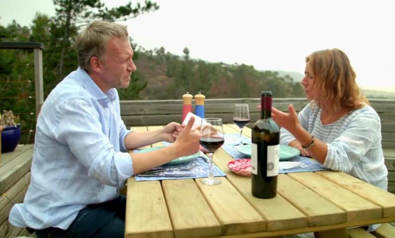 Kathy Salosny y Martín Cárcamo en De tú a tú