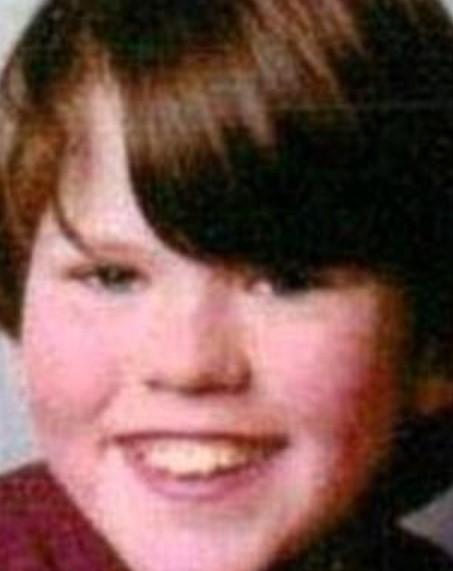 Maureen Wood cuando niña