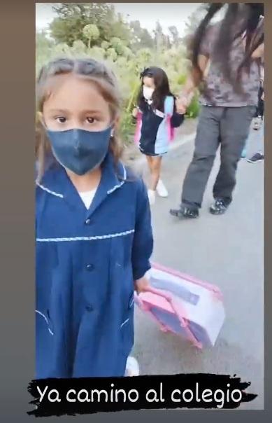 Pamela Díaz comete insólito error con su hija en primer día de clases