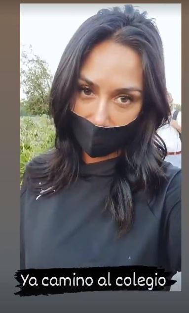 Pamela Díaz comete insólito error con su hija en primer día de clases