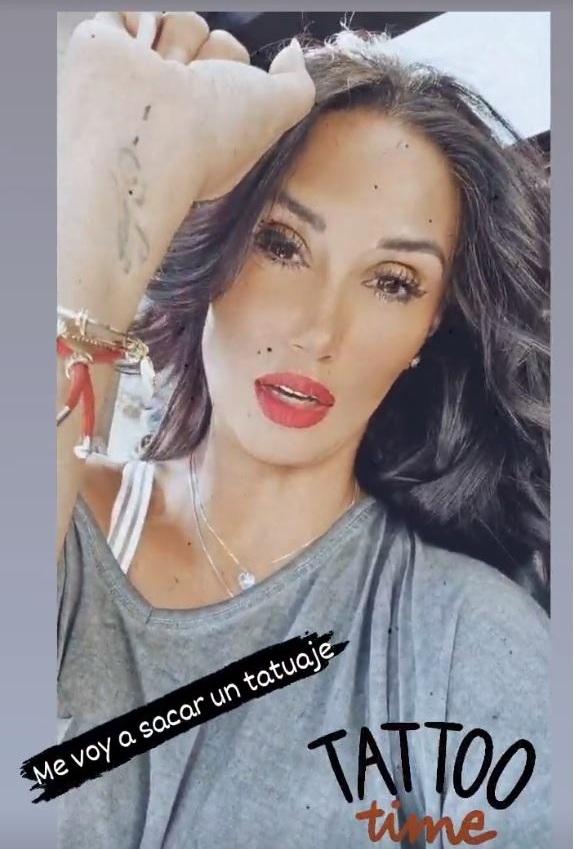 Pamela Díaz se borró tatuaje que se hizo por Rodrigo Wainraihgt