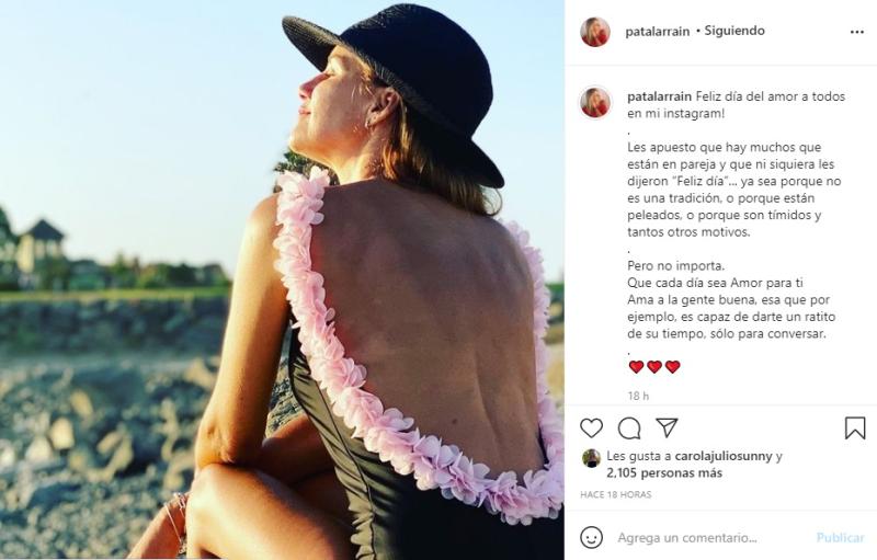 “Esa postura es de pareja”: Pata Larraín desata confusión por foto con amigo